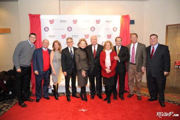 A bevy of Nationals luminaries turned out for last night's VIP film screening.